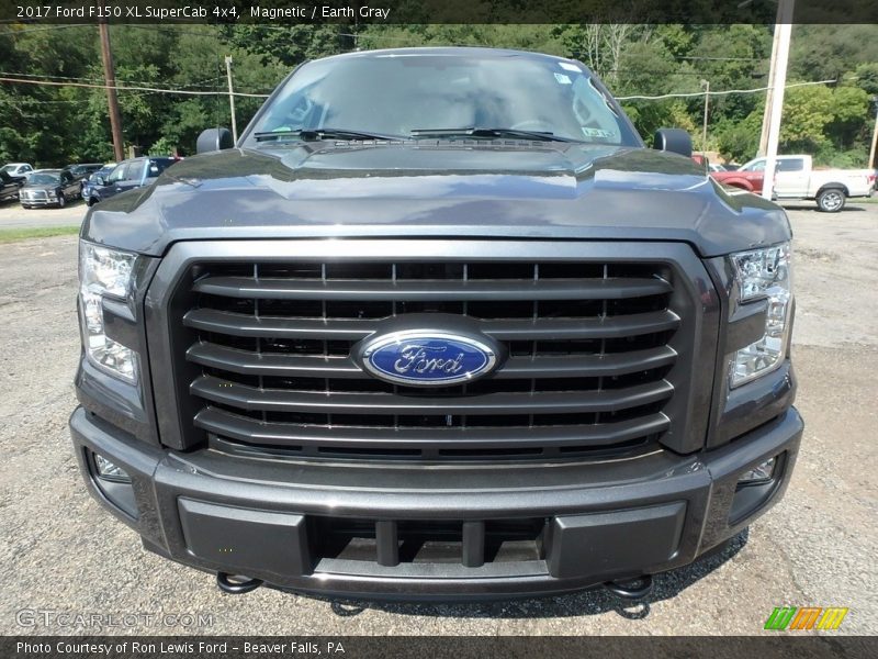 Magnetic / Earth Gray 2017 Ford F150 XL SuperCab 4x4