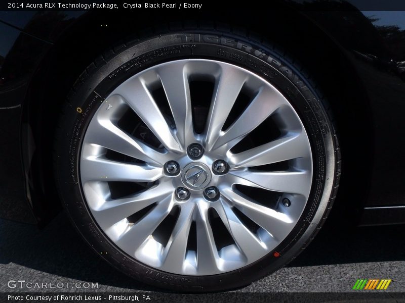 Crystal Black Pearl / Ebony 2014 Acura RLX Technology Package