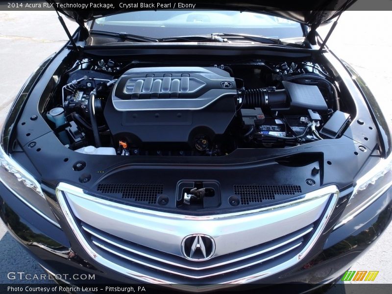 Crystal Black Pearl / Ebony 2014 Acura RLX Technology Package