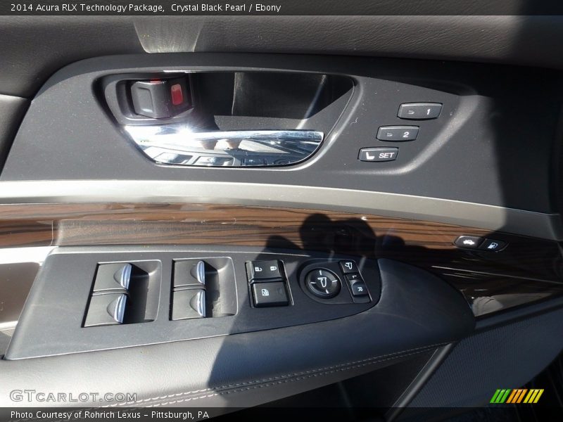 Crystal Black Pearl / Ebony 2014 Acura RLX Technology Package