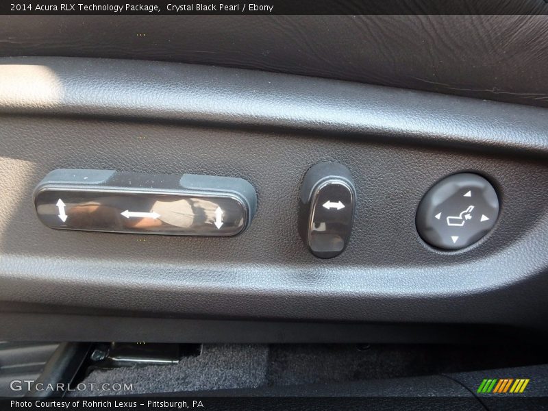 Crystal Black Pearl / Ebony 2014 Acura RLX Technology Package