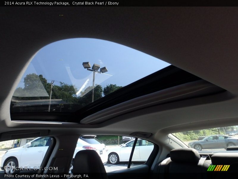 Crystal Black Pearl / Ebony 2014 Acura RLX Technology Package