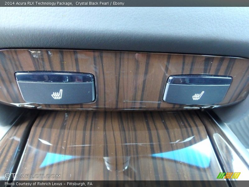 Crystal Black Pearl / Ebony 2014 Acura RLX Technology Package