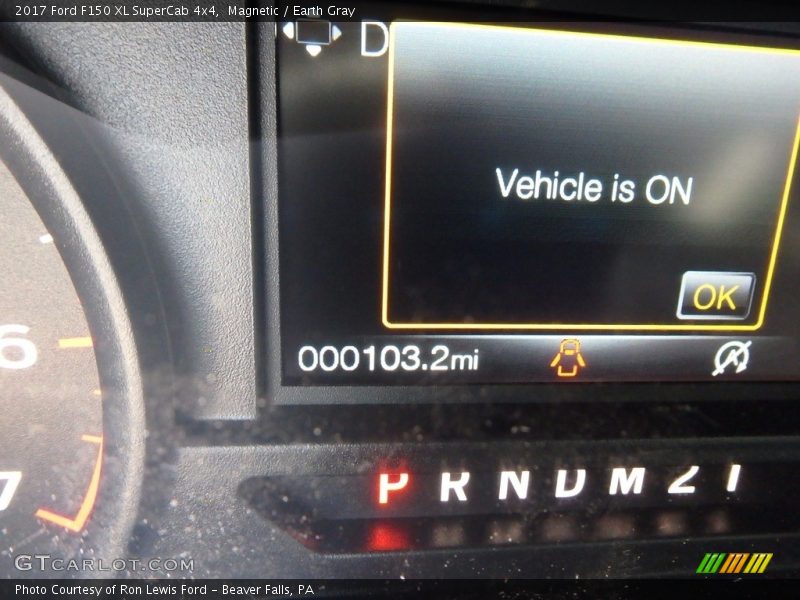 Magnetic / Earth Gray 2017 Ford F150 XL SuperCab 4x4