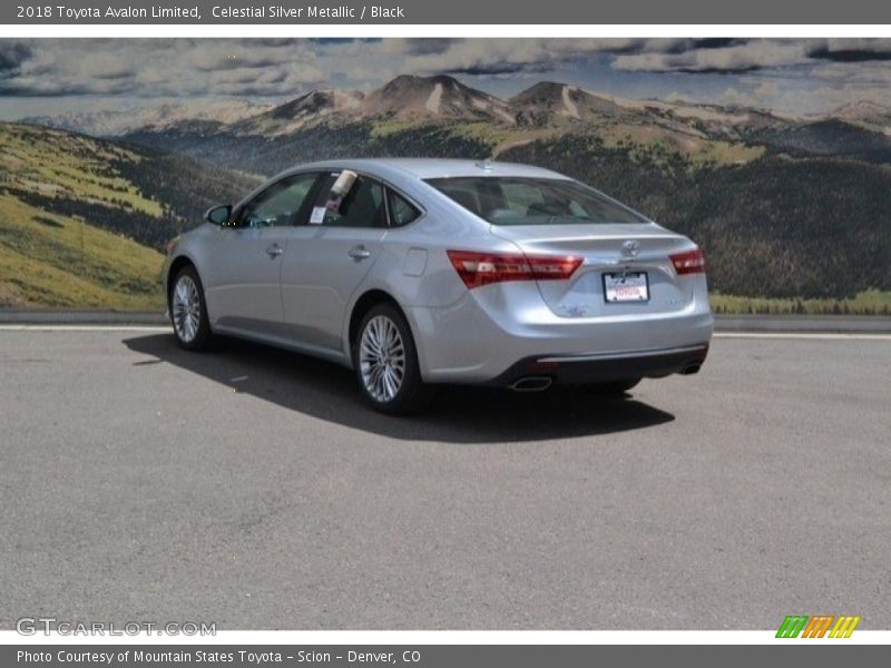 Celestial Silver Metallic / Black 2018 Toyota Avalon Limited