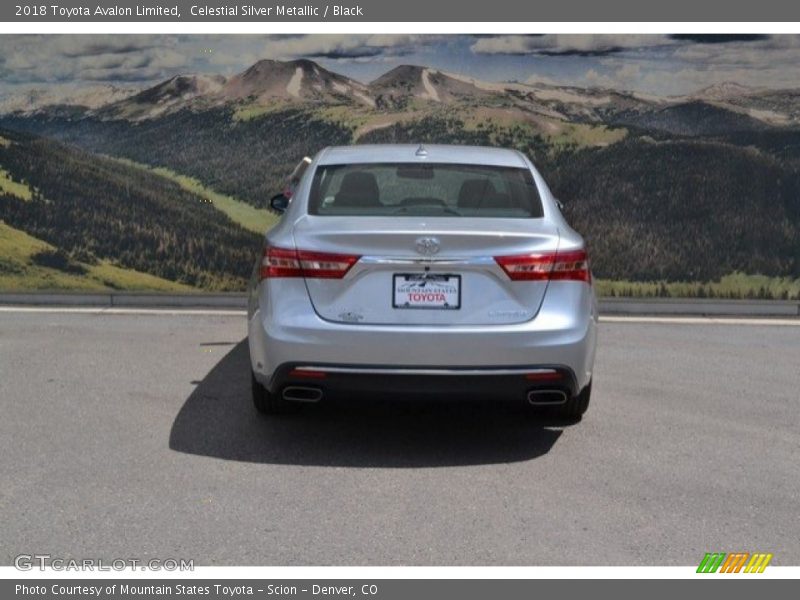 Celestial Silver Metallic / Black 2018 Toyota Avalon Limited