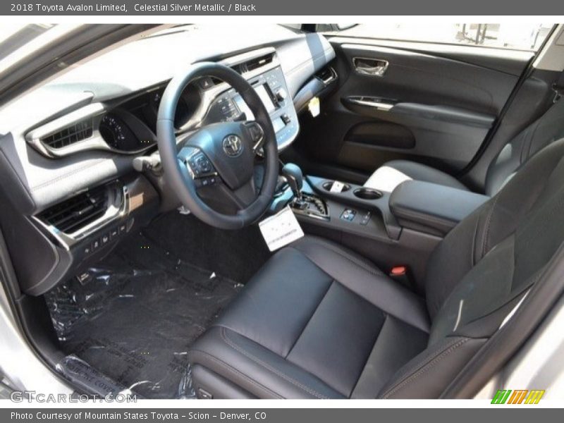 Celestial Silver Metallic / Black 2018 Toyota Avalon Limited
