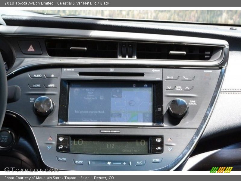 Celestial Silver Metallic / Black 2018 Toyota Avalon Limited