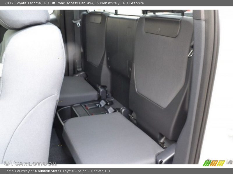 Super White / TRD Graphite 2017 Toyota Tacoma TRD Off Road Access Cab 4x4