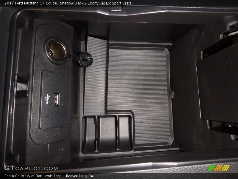 Shadow Black / Ebony Recaro Sport Seats 2017 Ford Mustang GT Coupe