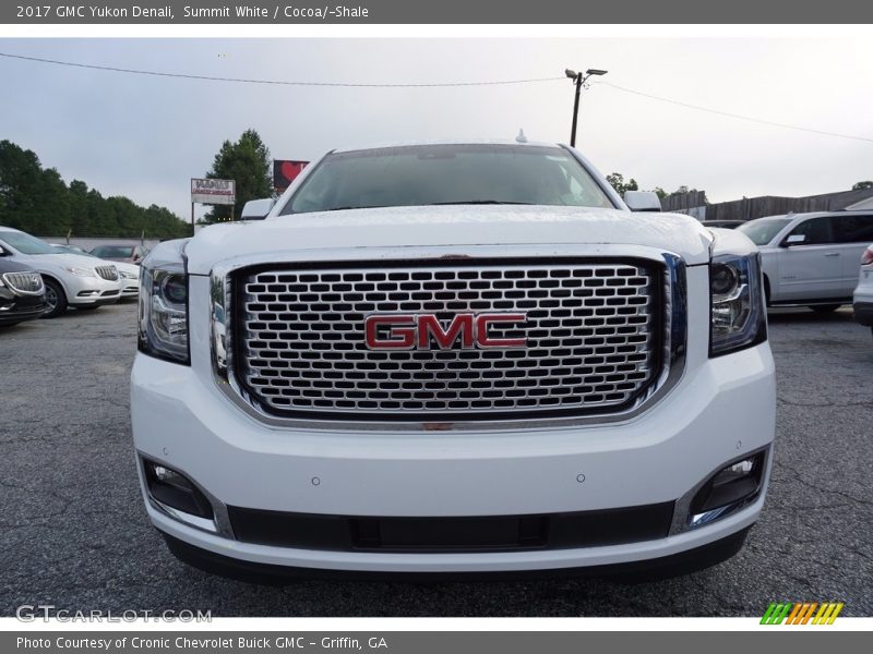 Summit White / Cocoa/­Shale 2017 GMC Yukon Denali