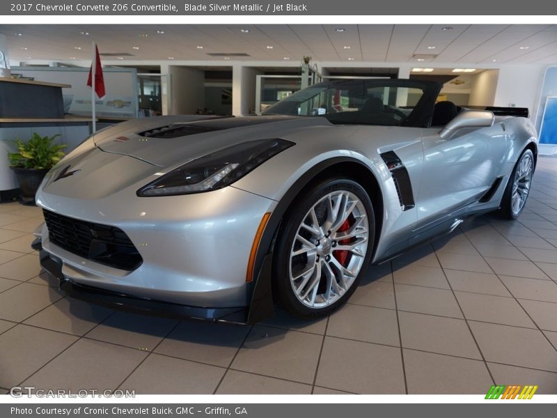 Front 3/4 View of 2017 Corvette Z06 Convertible