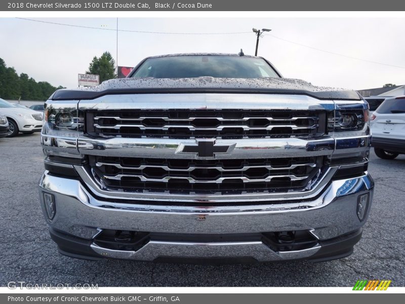 Black / Cocoa Dune 2018 Chevrolet Silverado 1500 LTZ Double Cab