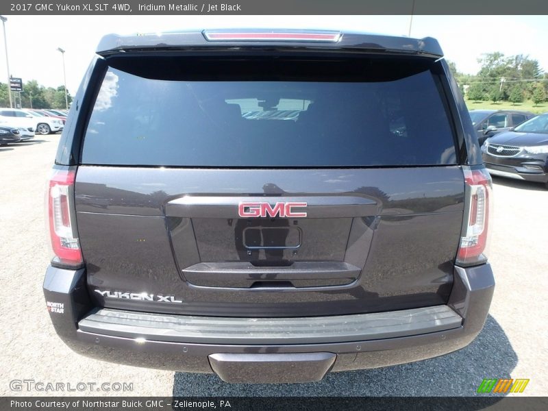 Iridium Metallic / Jet Black 2017 GMC Yukon XL SLT 4WD