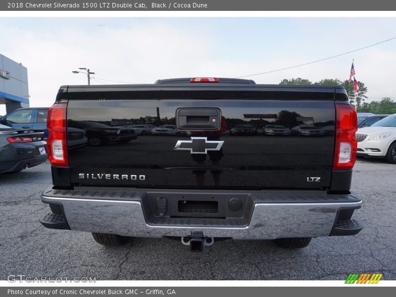 Black / Cocoa Dune 2018 Chevrolet Silverado 1500 LTZ Double Cab