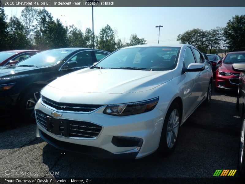 Iridescent Pearl Tricoat / Jet Black 2018 Chevrolet Malibu LT