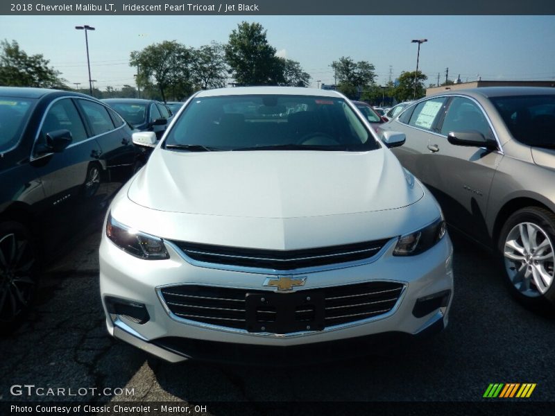 Iridescent Pearl Tricoat / Jet Black 2018 Chevrolet Malibu LT