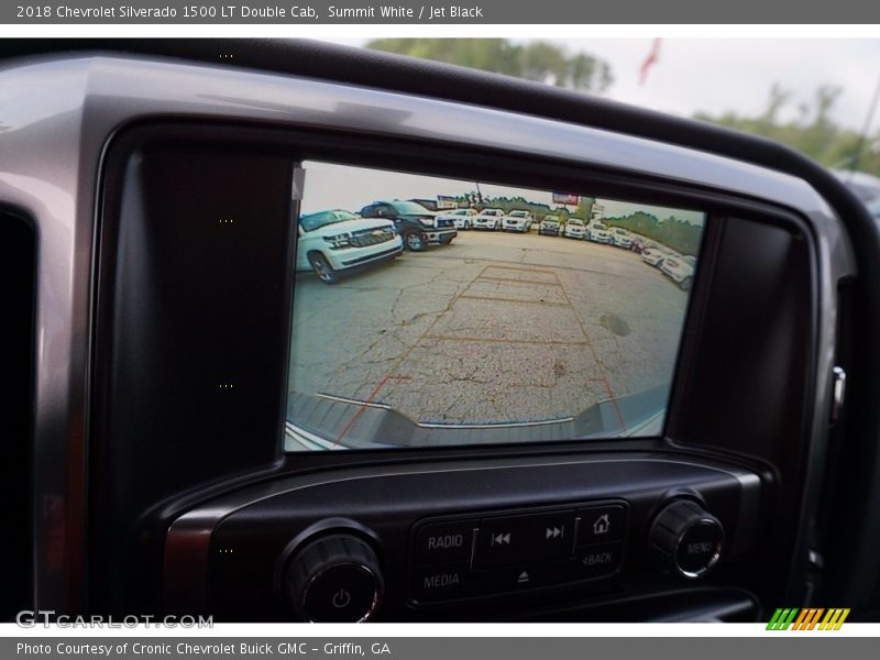 Summit White / Jet Black 2018 Chevrolet Silverado 1500 LT Double Cab