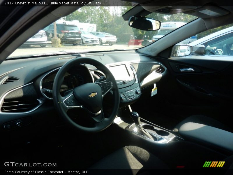 Blue Velvet Metallic / Jet Black 2017 Chevrolet Malibu LS