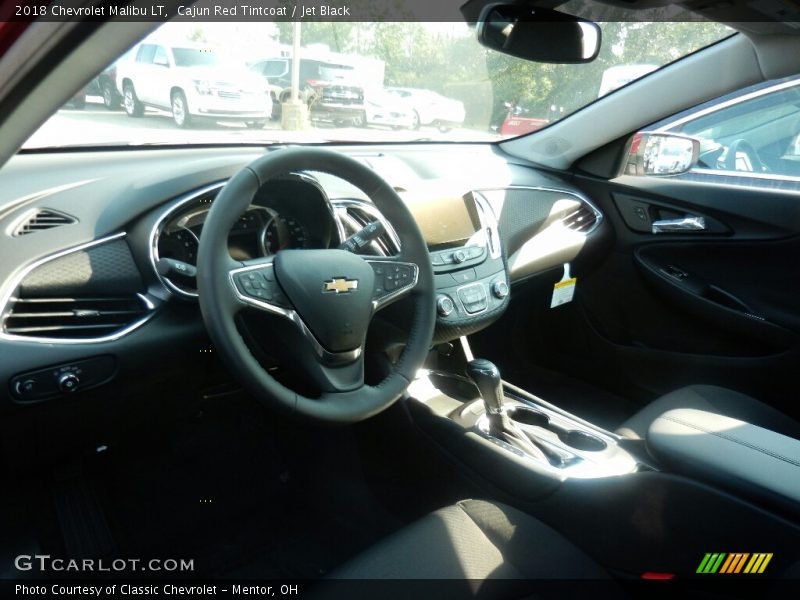 Cajun Red Tintcoat / Jet Black 2018 Chevrolet Malibu LT