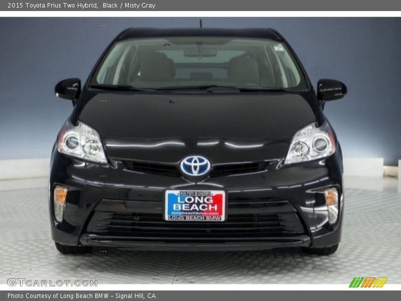 Black / Misty Gray 2015 Toyota Prius Two Hybrid