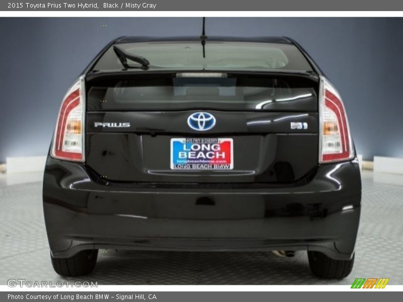 Black / Misty Gray 2015 Toyota Prius Two Hybrid