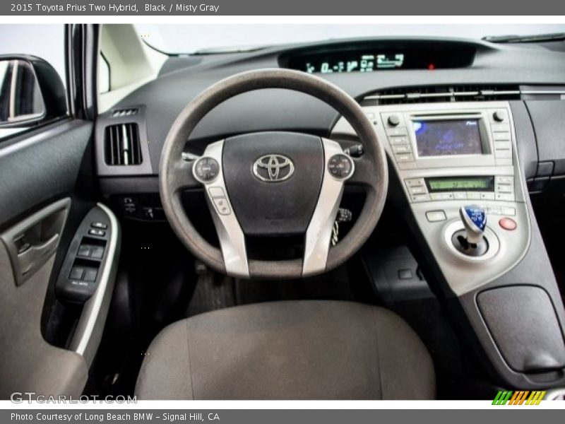 Black / Misty Gray 2015 Toyota Prius Two Hybrid