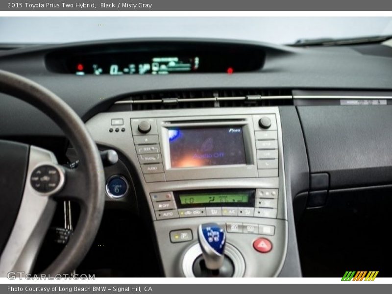 Black / Misty Gray 2015 Toyota Prius Two Hybrid