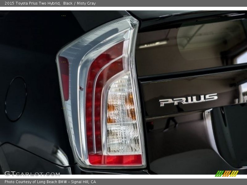 Black / Misty Gray 2015 Toyota Prius Two Hybrid