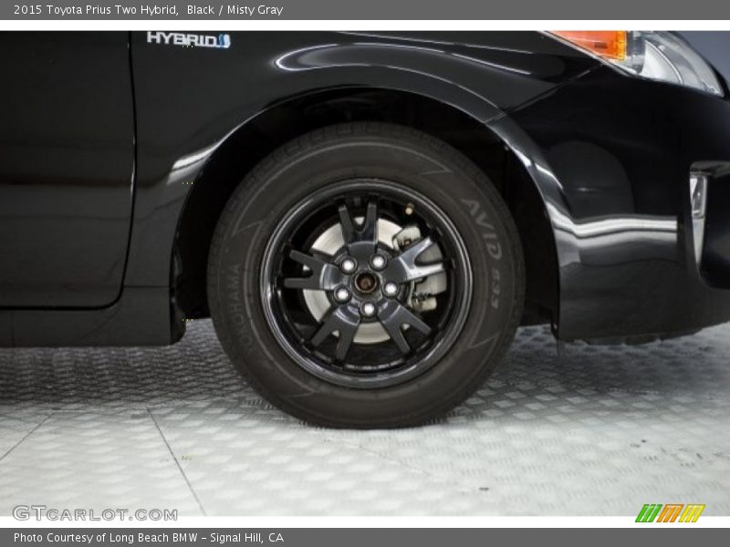 Black / Misty Gray 2015 Toyota Prius Two Hybrid