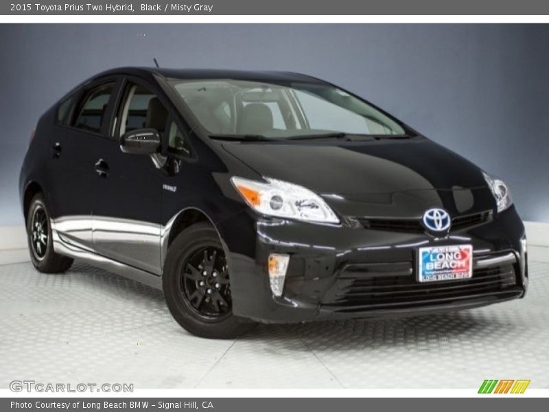 Black / Misty Gray 2015 Toyota Prius Two Hybrid