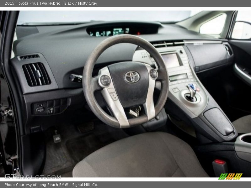 Black / Misty Gray 2015 Toyota Prius Two Hybrid