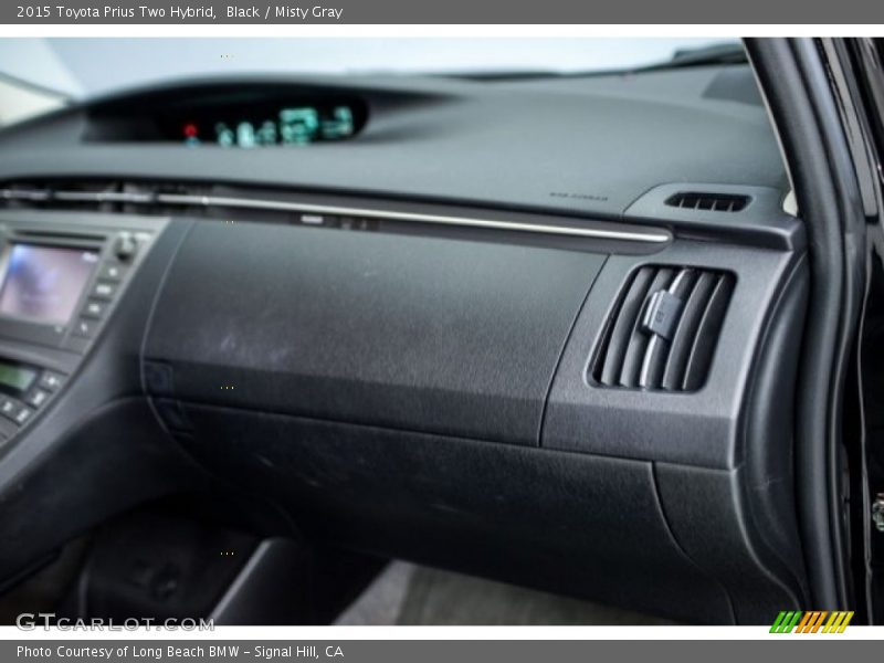 Black / Misty Gray 2015 Toyota Prius Two Hybrid