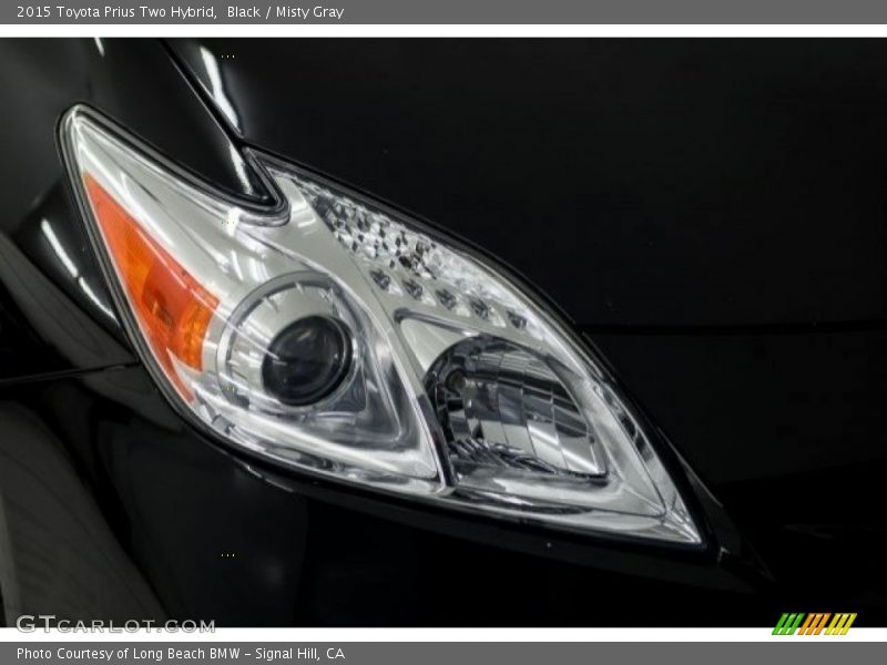 Black / Misty Gray 2015 Toyota Prius Two Hybrid