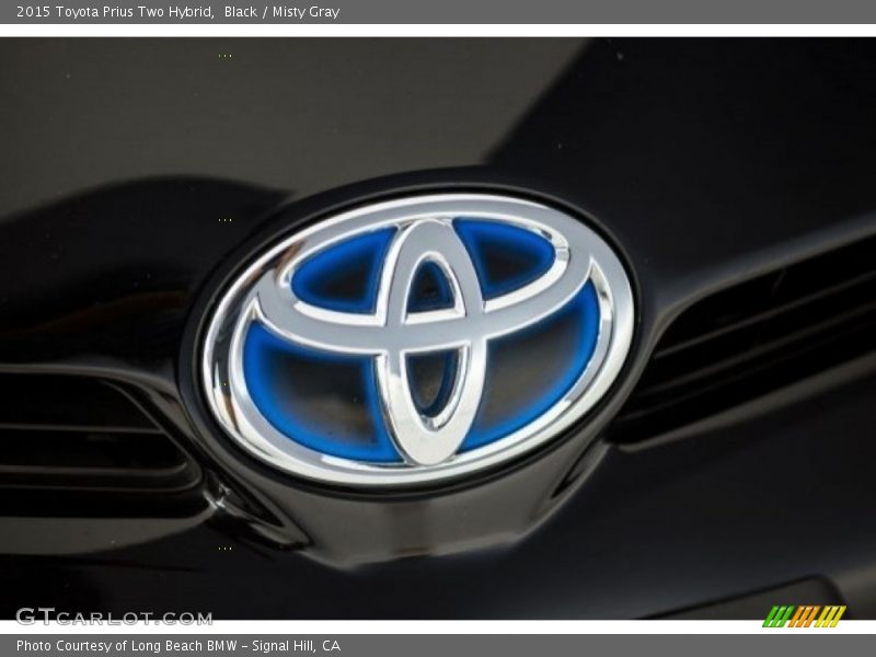 Black / Misty Gray 2015 Toyota Prius Two Hybrid