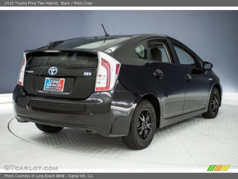 Black / Misty Gray 2015 Toyota Prius Two Hybrid