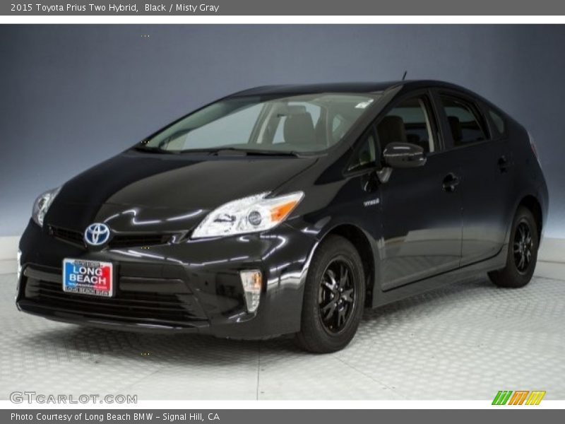 Black / Misty Gray 2015 Toyota Prius Two Hybrid