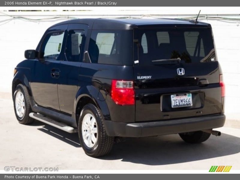 Nighthawk Black Pearl / Black/Gray 2006 Honda Element EX-P