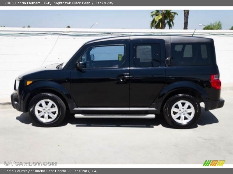 Nighthawk Black Pearl / Black/Gray 2006 Honda Element EX-P