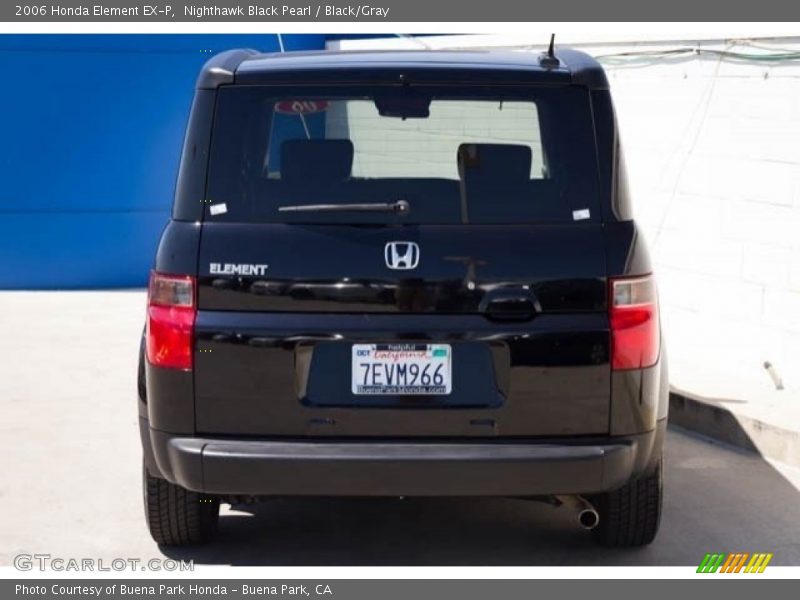 Nighthawk Black Pearl / Black/Gray 2006 Honda Element EX-P