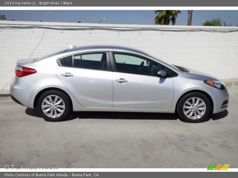 Bright Silver / Black 2014 Kia Forte LX