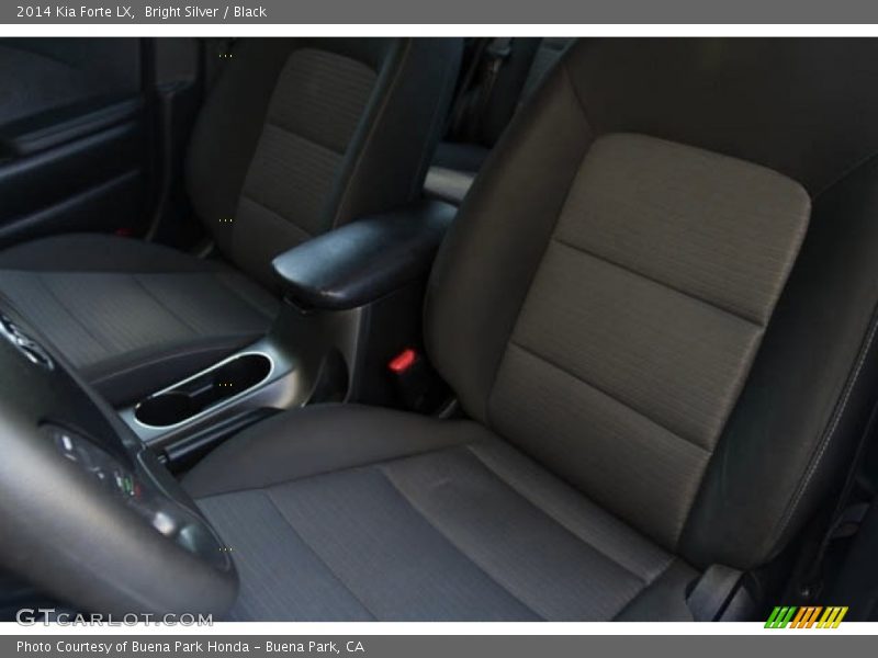 Bright Silver / Black 2014 Kia Forte LX