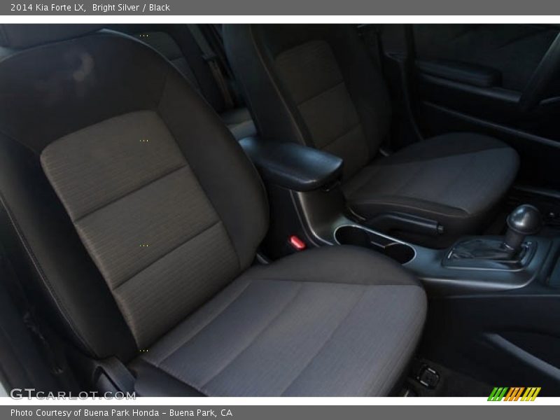 Bright Silver / Black 2014 Kia Forte LX
