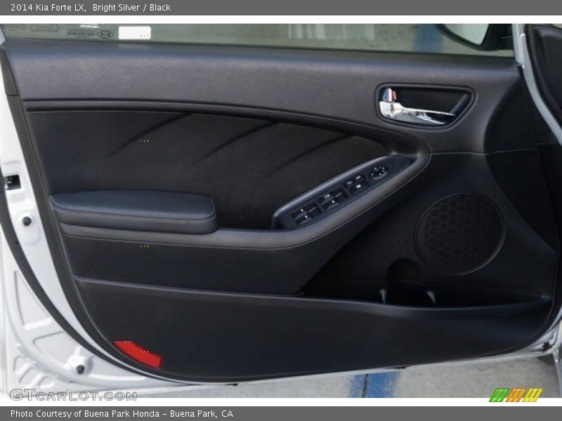 Bright Silver / Black 2014 Kia Forte LX