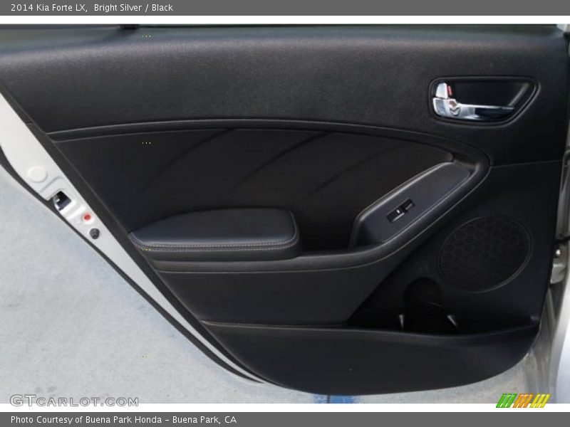 Bright Silver / Black 2014 Kia Forte LX