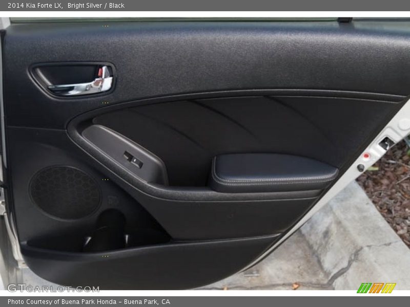 Bright Silver / Black 2014 Kia Forte LX