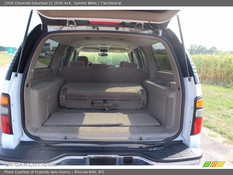 Summit White / Tan/Neutral 2006 Chevrolet Suburban LS 1500 4x4