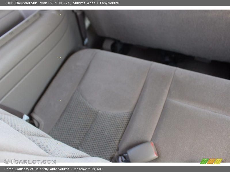 Summit White / Tan/Neutral 2006 Chevrolet Suburban LS 1500 4x4
