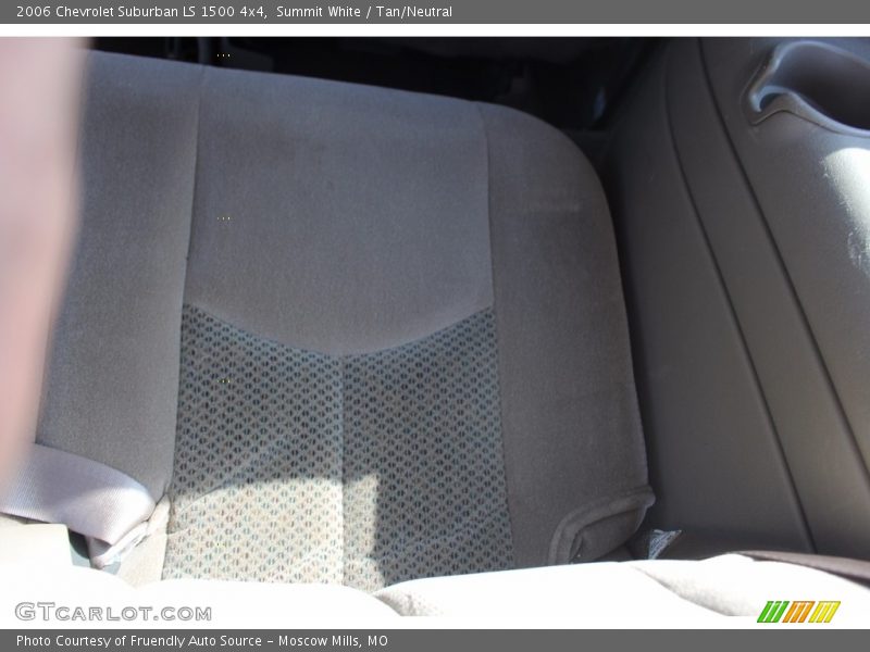Summit White / Tan/Neutral 2006 Chevrolet Suburban LS 1500 4x4