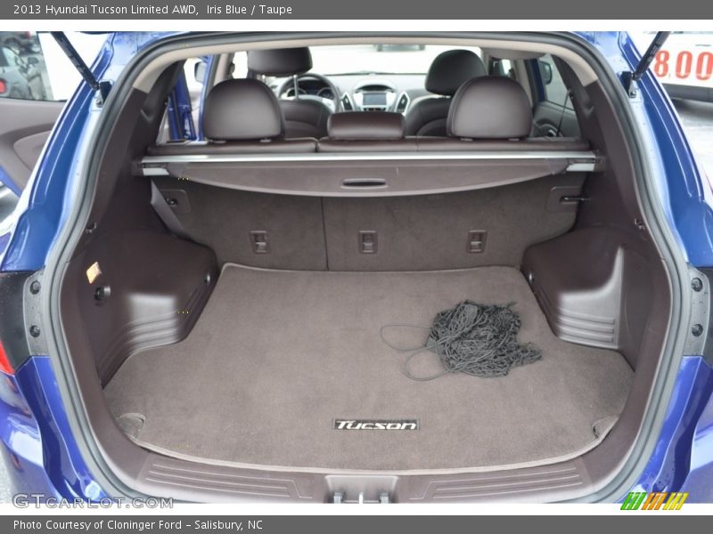 Iris Blue / Taupe 2013 Hyundai Tucson Limited AWD